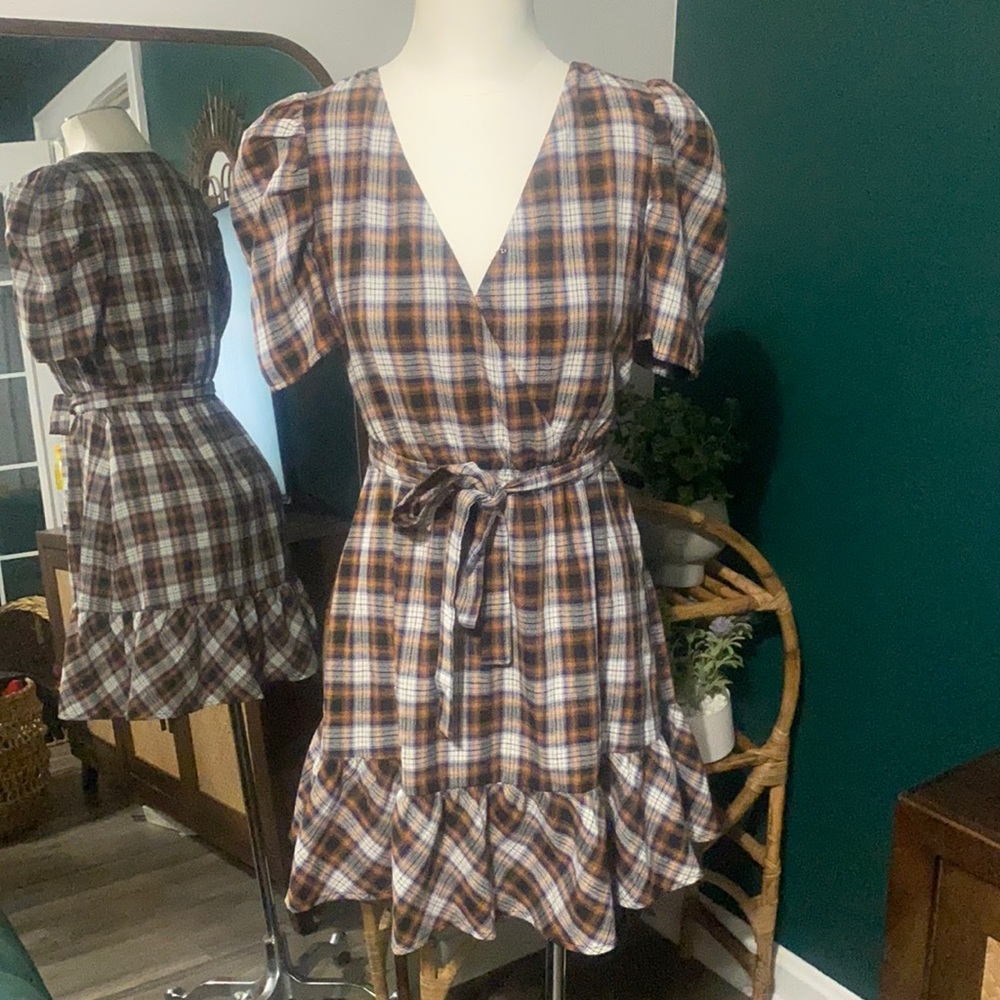 Plaid dress